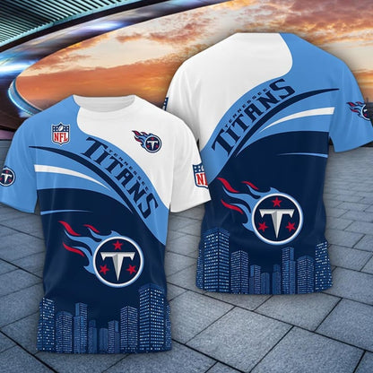 LIMITED EDITION - NEW CUSTOMIZED NFL31 TST TENNESSEE TITANS UNISEX T-SHIRT, POLO, HOODIE & JACKETS