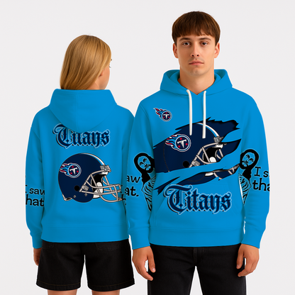LIMITED EDITION - NEW CUSTOMIZED NFL31 TST TENNESSEE TITANS UNISEX T-SHIRT, POLO, HOODIE & JACKETS