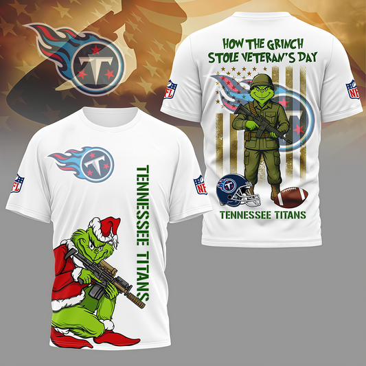 LIMITED EDITION - NEW CUSTOMIZED NFL31 TST TENNESSEE TITANS 3D SHIRT
