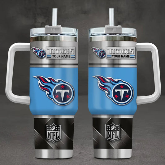 LIMITED EDITION - NEW CUSTOMIZED NFL31 TST TENNESSEE TITANS TUMBLER CUP