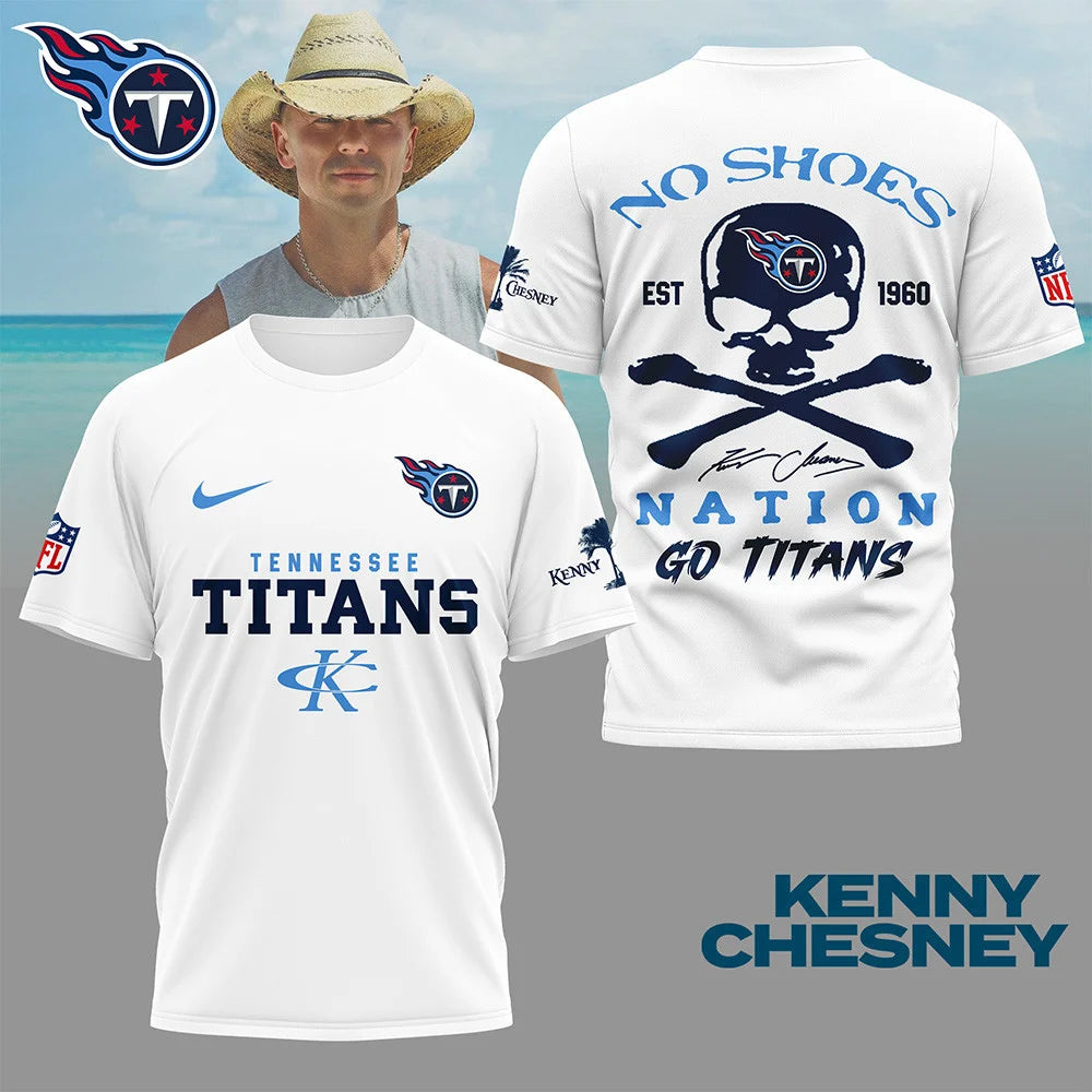 LIMITED EDITION - NEW CUSTOMIZED NFL31 TST TENNESSEE TITANS T-SHIRT | MULTIPLE COLORS AVAILABLE
