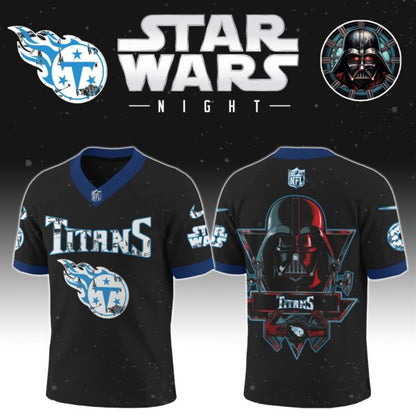 LIMITED EDITION - NEW CUSTOMIZED NFL31 TST TENNESSEE TITANS V-NECK BASKETBALL JERSEY