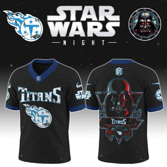 LIMITED EDITION - NEW CUSTOMIZED NFL31 TST TENNESSEE TITANS V-NECK BASKETBALL JERSEY