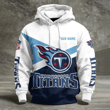 LIMITED EDITION - NEW CUSTOMIZED NFL31 TST TENNESSEE TITANS UNISEX T-SHIRT, POLO, HOODIE & JACKETS
