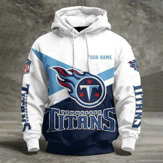 LIMITED EDITION - NEW CUSTOMIZED NFL31 TST TENNESSEE TITANS UNISEX T-SHIRT, POLO, HOODIE & JACKETS
