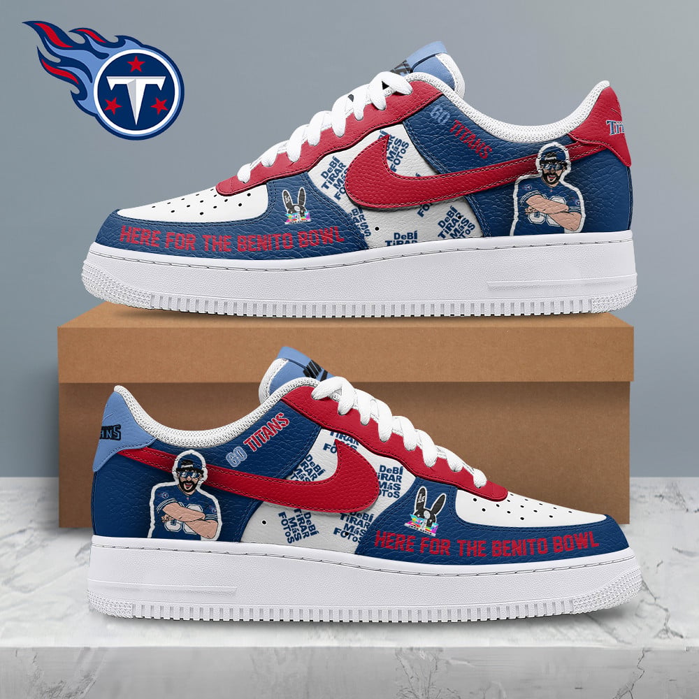 LIMITED EDITION - NEW CUSTOMIZED NFL31 TST TENNESSEE TITANS SUPER BOWL HALFTIME SHOW AF1 SHOES