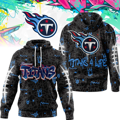 LIMITED EDITION - NEW CUSTOMIZED NFL31 TST TENNESSEE TITANS UNISEX T-SHIRT, POLO, HOODIE & JACKETS