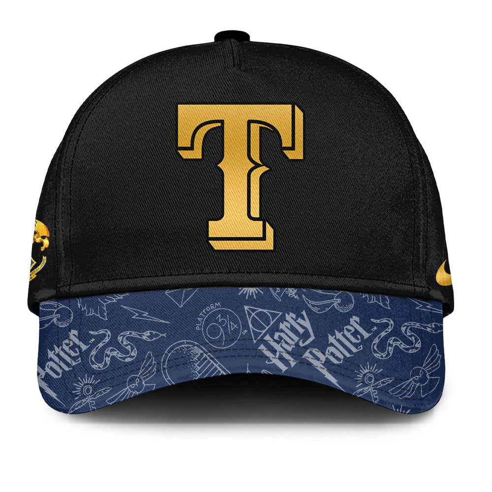 [FLASH SALE] NEW CUSTOMIZED MLB08 TX RANGERS x HARRY POTTER BASEBALL JERSEY & CAP