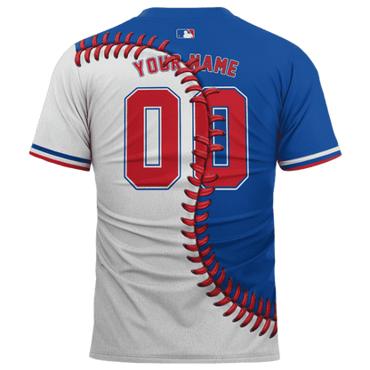 LIMITED EDITION - NEW CUSTOMIZED MLB08 TRS TEXAS RANGERS BASEBALL JERSEY