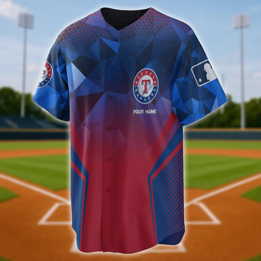 LIMITED EDITION - NEW CUSTOMIZED MLB08 TRS TEXAS RANGERS BASEBALL JERSEY