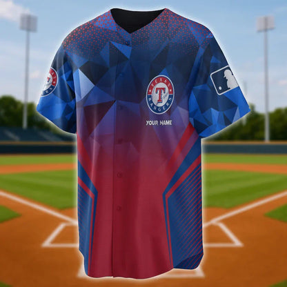 LIMITED EDITION - NEW CUSTOMIZED MLB08 TRS TEXAS RANGERS BASEBALL JERSEY