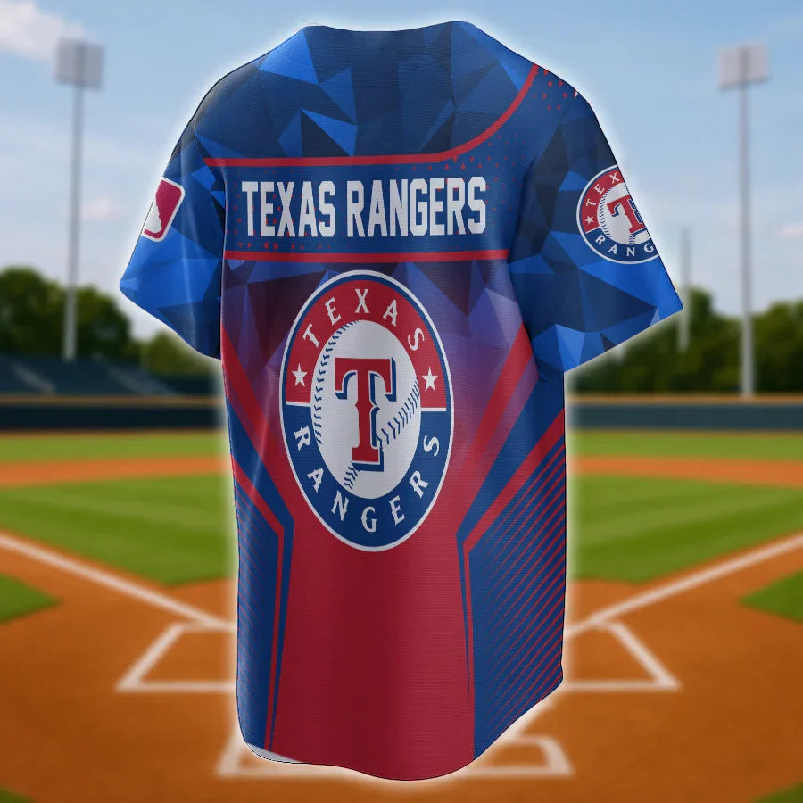 LIMITED EDITION - NEW CUSTOMIZED MLB08 TRS TEXAS RANGERS BASEBALL JERSEY