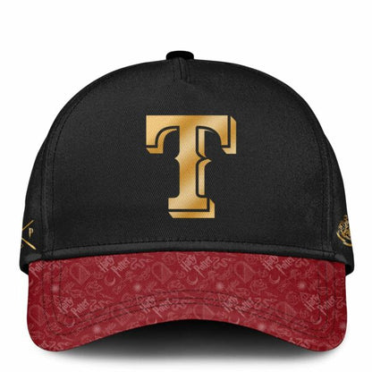 LIMITED EDITION - NEW CUSTOMIZED MLB08 TRS TEXAS RANGERS x HARRY POTTER BASEBALL JERSEY & CAP