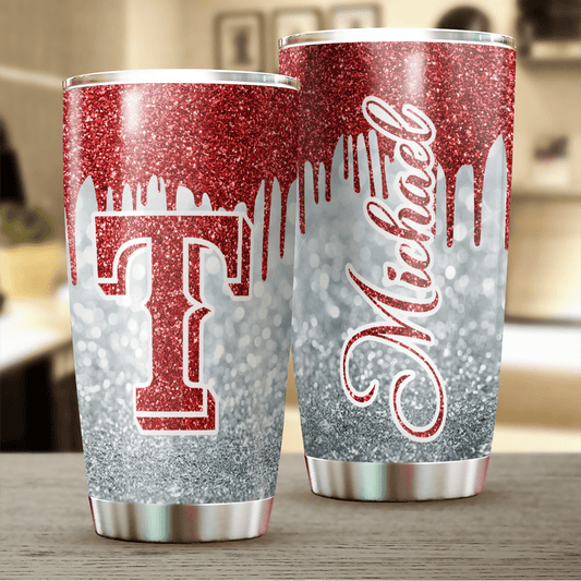LIMITED EDITION - NEW CUSTOMIZED MLB08 TX RANGERS TUMBLER CUP