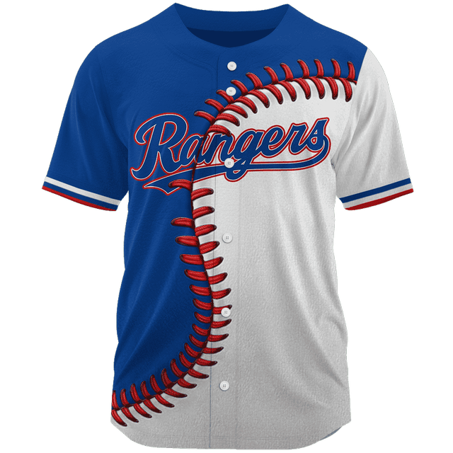 LIMITED EDITION - NEW CUSTOMIZED MLB08 TRS TEXAS RANGERS BASEBALL JERSEY