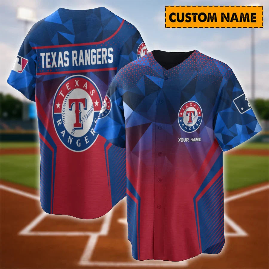 LIMITED EDITION - NEW CUSTOMIZED MLB08 TRS TEXAS RANGERS BASEBALL JERSEY