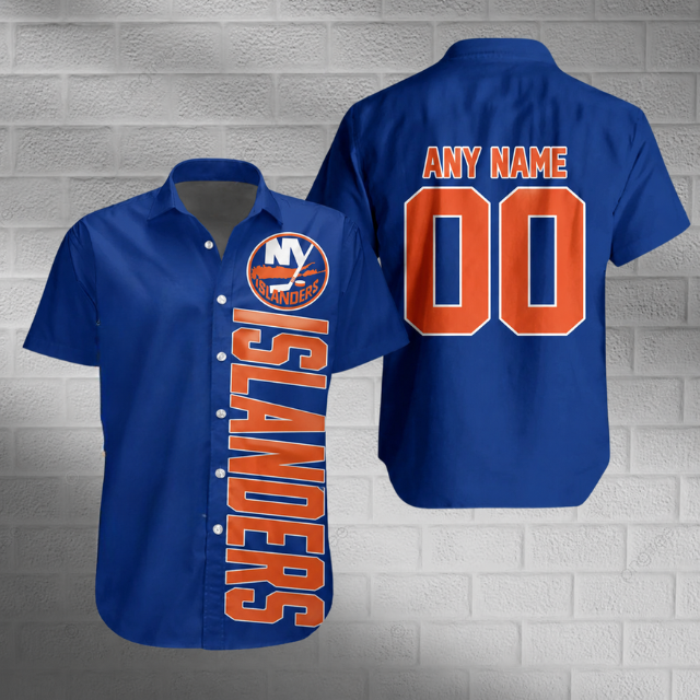 [SUPER SALE] NEW CUSTOMIZED NHL25 NYI NEW YORK ISLANDERS UNISEX HAWAIIAN SHIRT