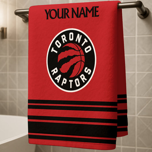 The Raps NBA Personalized Beach & Bath Towel