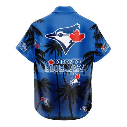 LIMITED EDITION - NEW CUSTOMIZED MLB12 TBJ TORONTO BLUE JAYS UNISEX HAWAIIAN SHIRT & SHORTS SET