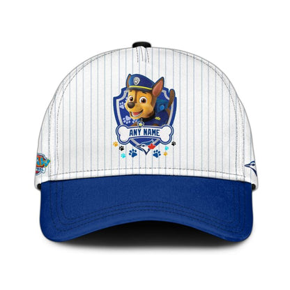 LIMITED EDITION - NEW CUSTOMIZED MLB12 TBJ TORONTO BLUE JAYS x PAW PATROL BASEBALL JERSEY & CAP