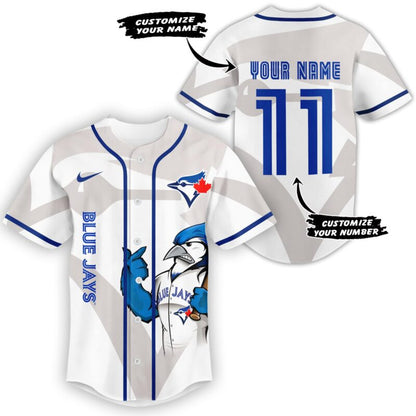 LIMITED EDITION - NEW CUSTOMIZED MLB12 TBJ TORONTO BLUE JAYS BASEBALL JERSEY