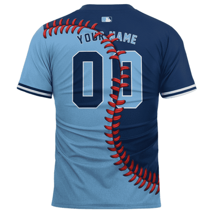 LIMITED EDITION - NEW CUSTOMIZED MLB12 TBJ TORONTO BLUE JAYS BASEBALL JERSEY