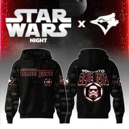 LIMITED EDITION - NEW CUSTOMIZED MLB12 TR BLUE JAYS x STAR WARS T-SHIRT, HOODIE, ZIP HOODIE