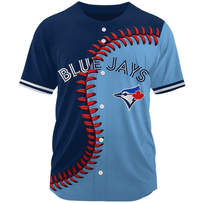 LIMITED EDITION - NEW CUSTOMIZED MLB12 TBJ TORONTO BLUE JAYS BASEBALL JERSEY