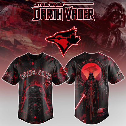 LIMITED EDITION - NEW CUSTOMIZED MLB12 TBJ TORONTO BLUE JAYS x STAR WARS BASEBALL JERSEY
