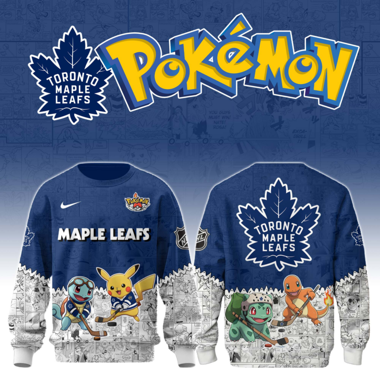 LIMITED EDITION - NEW CUSTOMIZED NHL23 TML TORONTO MAPLE LEAFS X POKÉMON T-SHIRT, SWEATSHIRT, HOODIE & ZIP HOODIE
