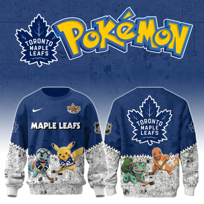 LIMITED EDITION - NEW CUSTOMIZED NHL23 TML TORONTO MAPLE LEAFS X POKÉMON T-SHIRT, SWEATSHIRT, HOODIE & ZIP HOODIE