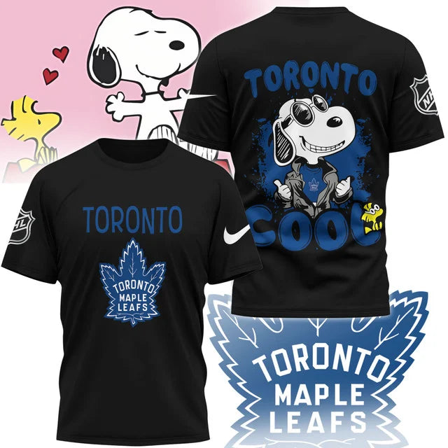 LIMITED EDITION - NEW CUSTOMIZED NHL23 TML TORONTO MAPLE LEAFS X SNOOPY T-SHIRT, SWEATSHIRT, HOODIE & ZIP HOODIE