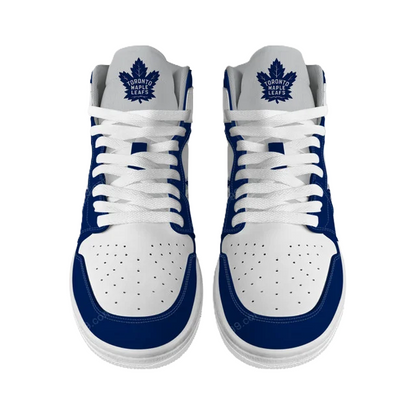LIMITED EDITION - NEW CUSTOMIZED NHL23 TM LEAFS AIR JORDAN SNEAKERS