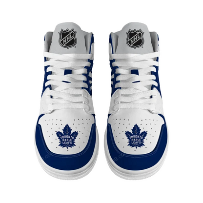 LIMITED EDITION - NEW CUSTOMIZED NHL23 TM LEAFS AIR JORDAN SNEAKERS
