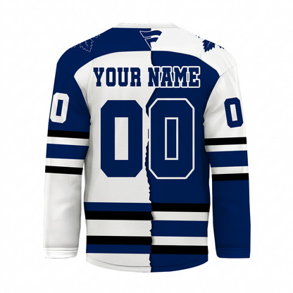[SUPER SALE] NEW CUSTOMIZED NHL23 TML TORONTO MAPLE LEAFS UNISEX HOCKEY JERSEY