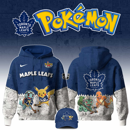 LIMITED EDITION - NEW CUSTOMIZED NHL23 TML TORONTO MAPLE LEAFS X POKÉMON T-SHIRT, SWEATSHIRT, HOODIE & ZIP HOODIE