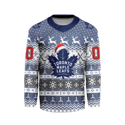 LIMITED EDITION - NEW CUSTOMIZED NHL23 TML TORONTO MAPLE LEAFS LONG SLEEVED T-SHIRT