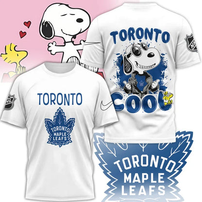 LIMITED EDITION - NEW CUSTOMIZED NHL23 TML TORONTO MAPLE LEAFS X SNOOPY T-SHIRT, SWEATSHIRT, HOODIE & ZIP HOODIE