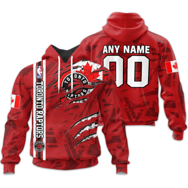 LIMITED EDITION - NEW CUSTOMIZED NBA24 TRA TORONTO RAPTORS UNISEX T-SHIRT, POLO, HOODIE & JACKETS
