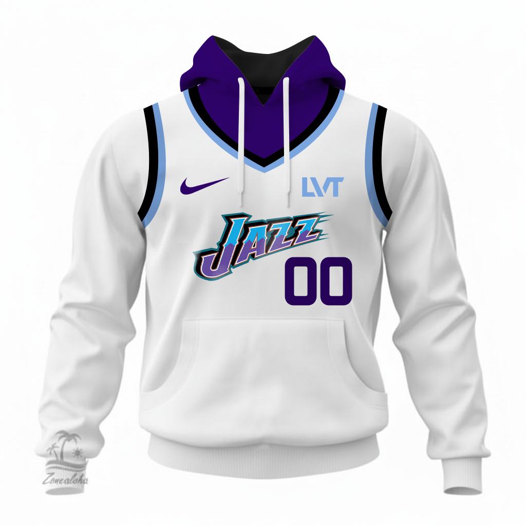 LIMITED EDITION - NEW CUSTOMIZED NBA29 UJ UTAH JAZZ UNISEX T-SHIRT, POLO, HOODIE & JACKETS