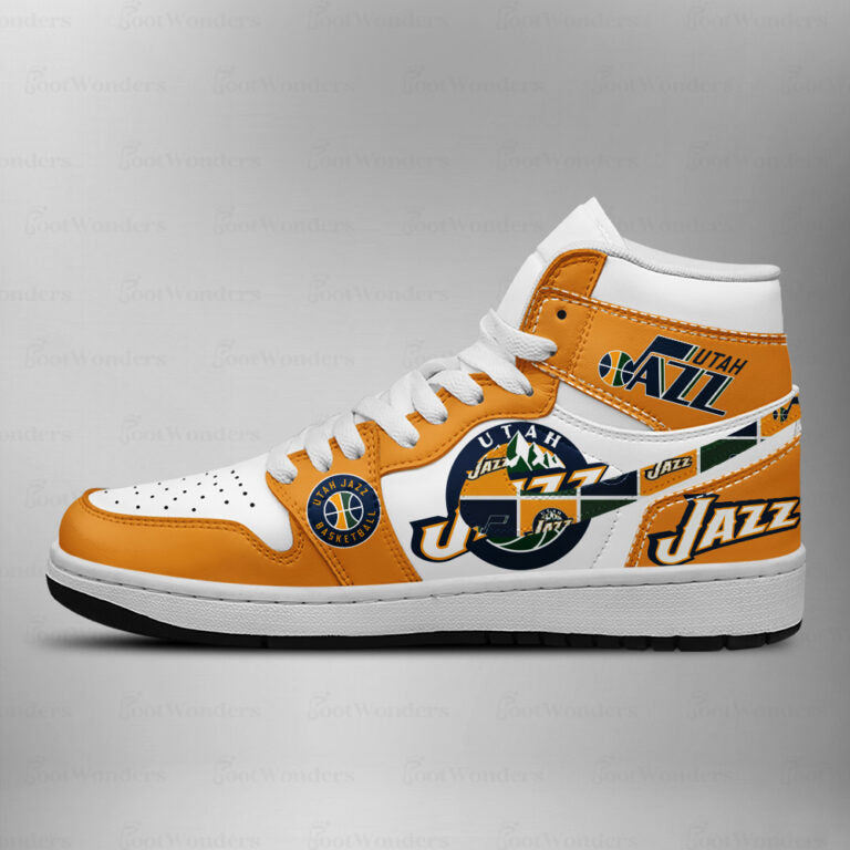 [HOT DEAL] NEW CUSTOMIZED NBA29 UJZ UTAH JAZZ AIR JORDAN SNEAKERS