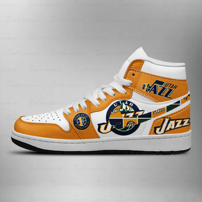 [HOT DEAL] NEW CUSTOMIZED NBA29 UJZ UTAH JAZZ AIR JORDAN SNEAKERS