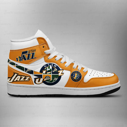[HOT DEAL] NEW CUSTOMIZED NBA29 UJZ UTAH JAZZ AIR JORDAN SNEAKERS