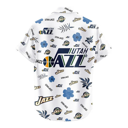 LIMITED EDITION - NEW CUSTOMIZED NBA29 UJZ UTAH JAZZ UNISEX HAWAIIAN SHIRT & SHORTS SET