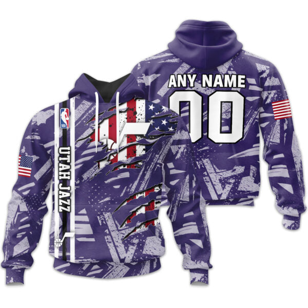 LIMITED EDITION - NEW CUSTOMIZED NBA29 UJZ UTAH JAZZ UNISEX T-SHIRT, POLO, HOODIE & JACKETS