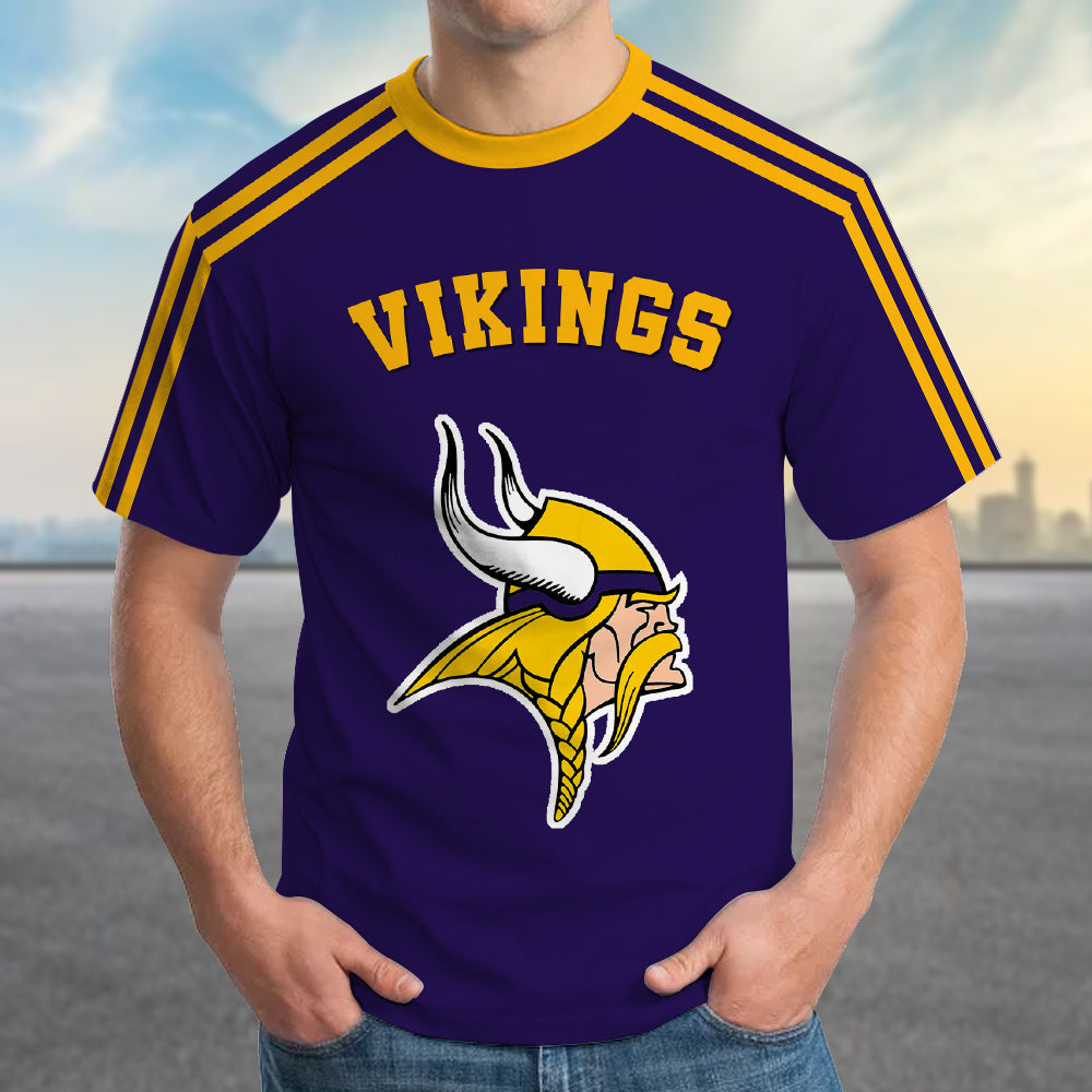 LIMITED EDITION - NEW PREMIUM NFL05 MVK MINNESOTA VIKINGS UNISEX T-SHIRT