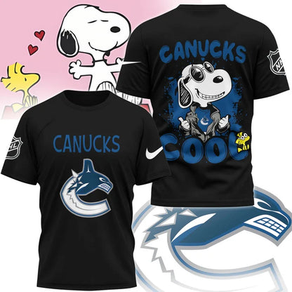 LIMITED EDITION - NEW CUSTOMIZED NHL19 VCC VANCOUVER CANUCKS X SNOOPY T-SHIRT, SWEATSHIRT, HOODIE & ZIP HOODIE