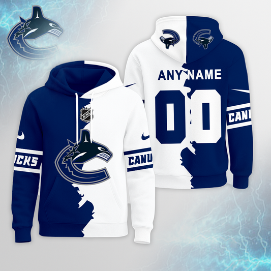 LIMITED EDITION - NEW CUSTOMIZED NHL19 VCC VANCOUVER CANUCKS UNISEX T-SHIRT, POLO, HOODIE & JACKETS