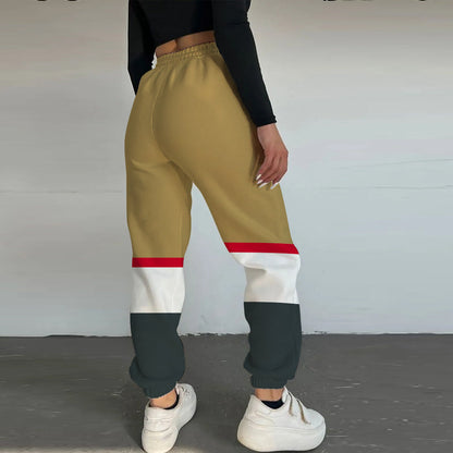 LIMITED EDITION - NEW CUSTOMIZED NHL04 VGK VEGAS GOLDEN KNIGHTS COMBO HOODIE & LONGPANTS