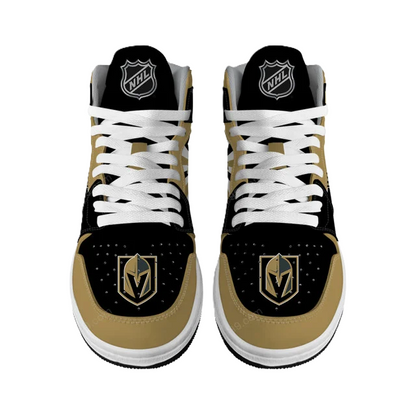 LIMITED EDITION - NEW CUSTOMIZED NHL04 VG KNIGHTS AIR JORDAN SNEAKERS